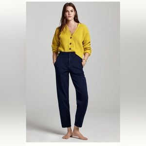 Pilcro ultra high rise jogger jeans